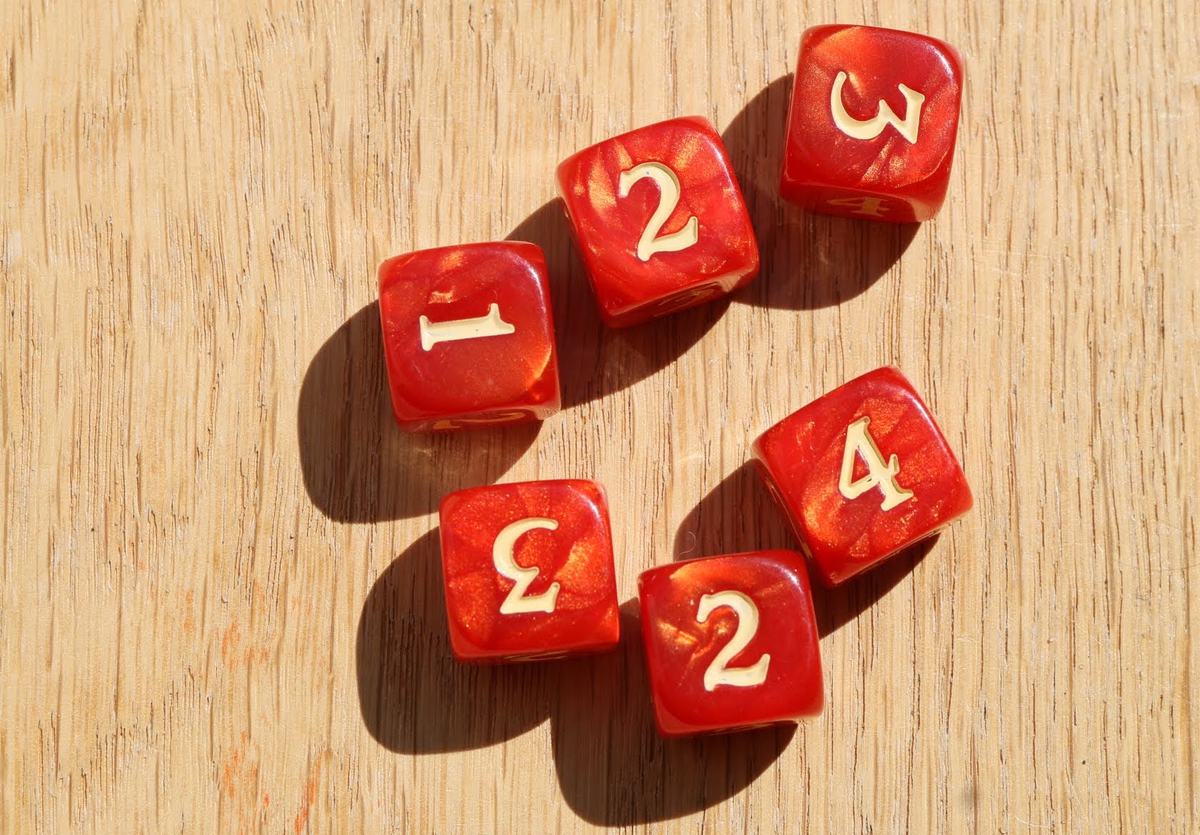 Dragonwood dice